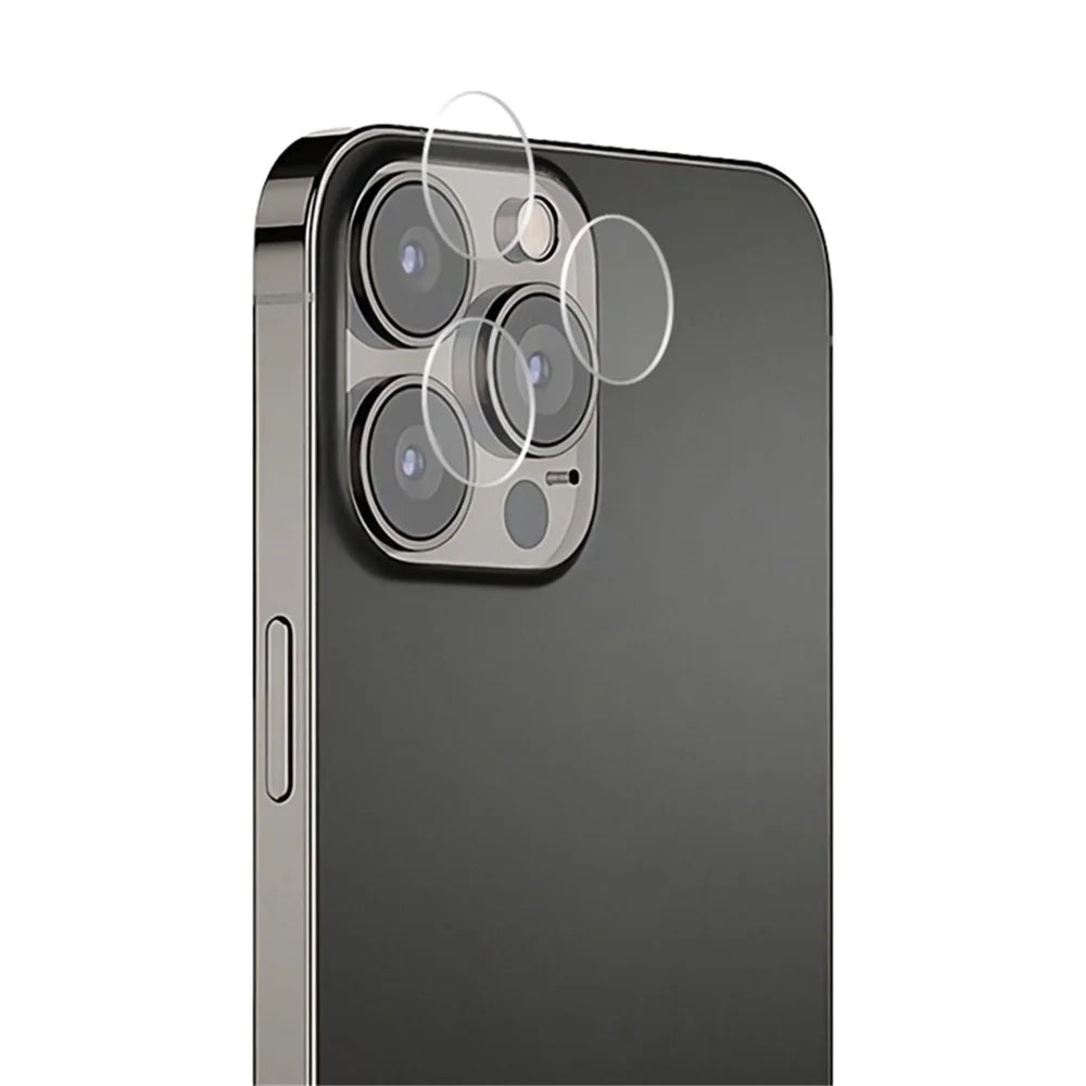 MOCOLO For iPhone 15 Pro Lens Film Anti-Explosion Tempered Glass HD Camera Lens Protector - Transparent - 1