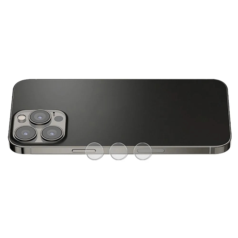 MOCOLO For iPhone 15 Pro Lens Film Anti-Explosion Tempered Glass HD Camera Lens Protector - Transparent - 4