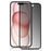 MOCOLO Tempered Glass Screen Protector for iPhone 15 Full Glue 3D Arc Edge Anti-Spy Screen Film - 1