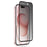 MOCOLO Tempered Glass Screen Protector for iPhone 15 Full Glue 3D Arc Edge Anti-Spy Screen Film - 3