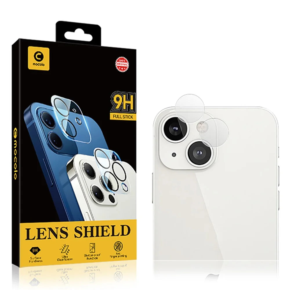 MOCOLO For iPhone 15 HD Lens Film Tempered Glass Camera Lens Protector - Transparent - 5
