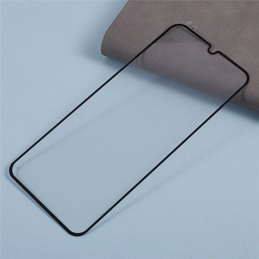 For Samsung Galaxy A05s 4G HD Clear Tempered Glass Screen Protector Silk Printing Full Cover Full Glue Film Guard - 6