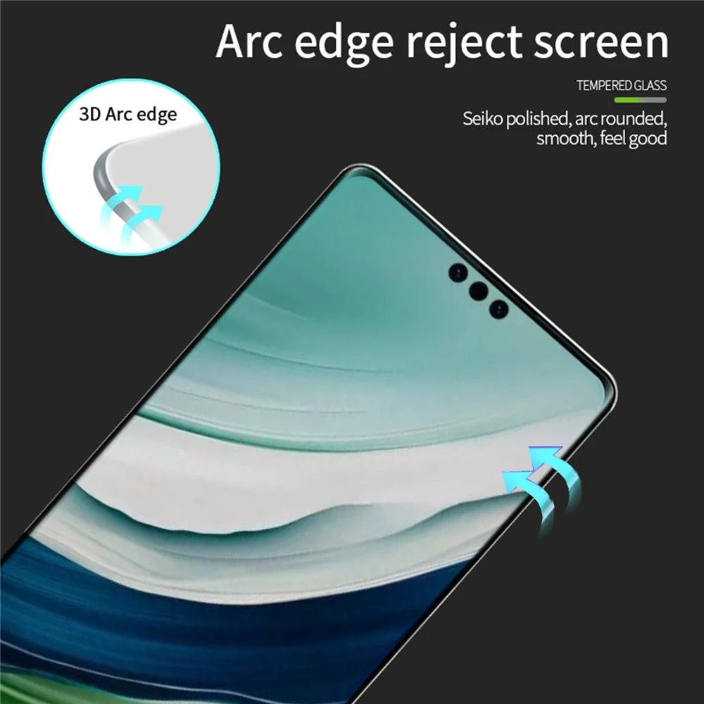 PINWUYO 3D Curved Tempered Glass Film for Huawei Mate 60 Pro / 60 Pro+ Screen Protector Hot Bending Film - 6