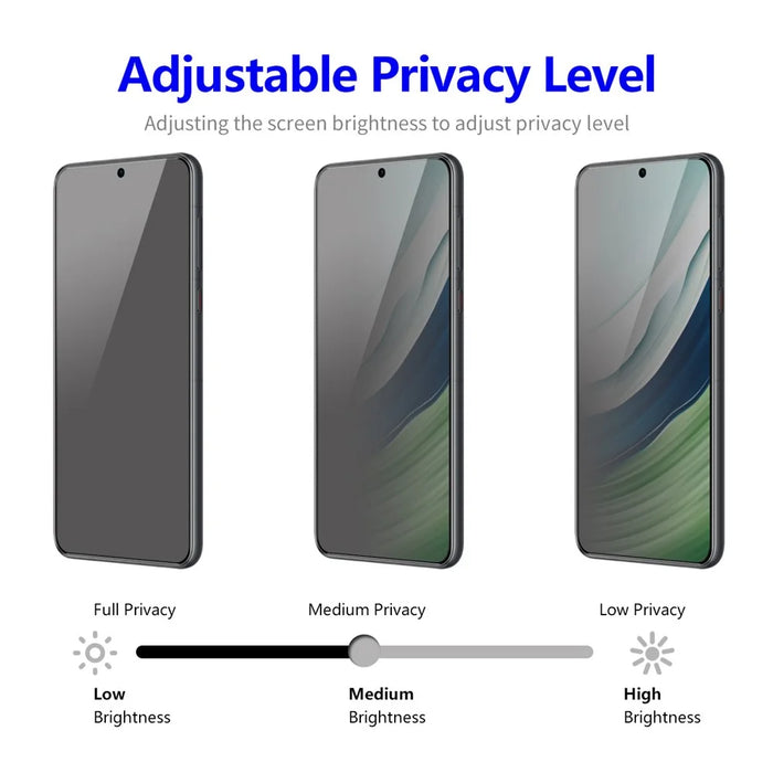ENKAY HAT PRINCE 5Pcs for Huawei Mate 60 Anti-glare Screen Protector 28-degree Tempered Glass Film - 4