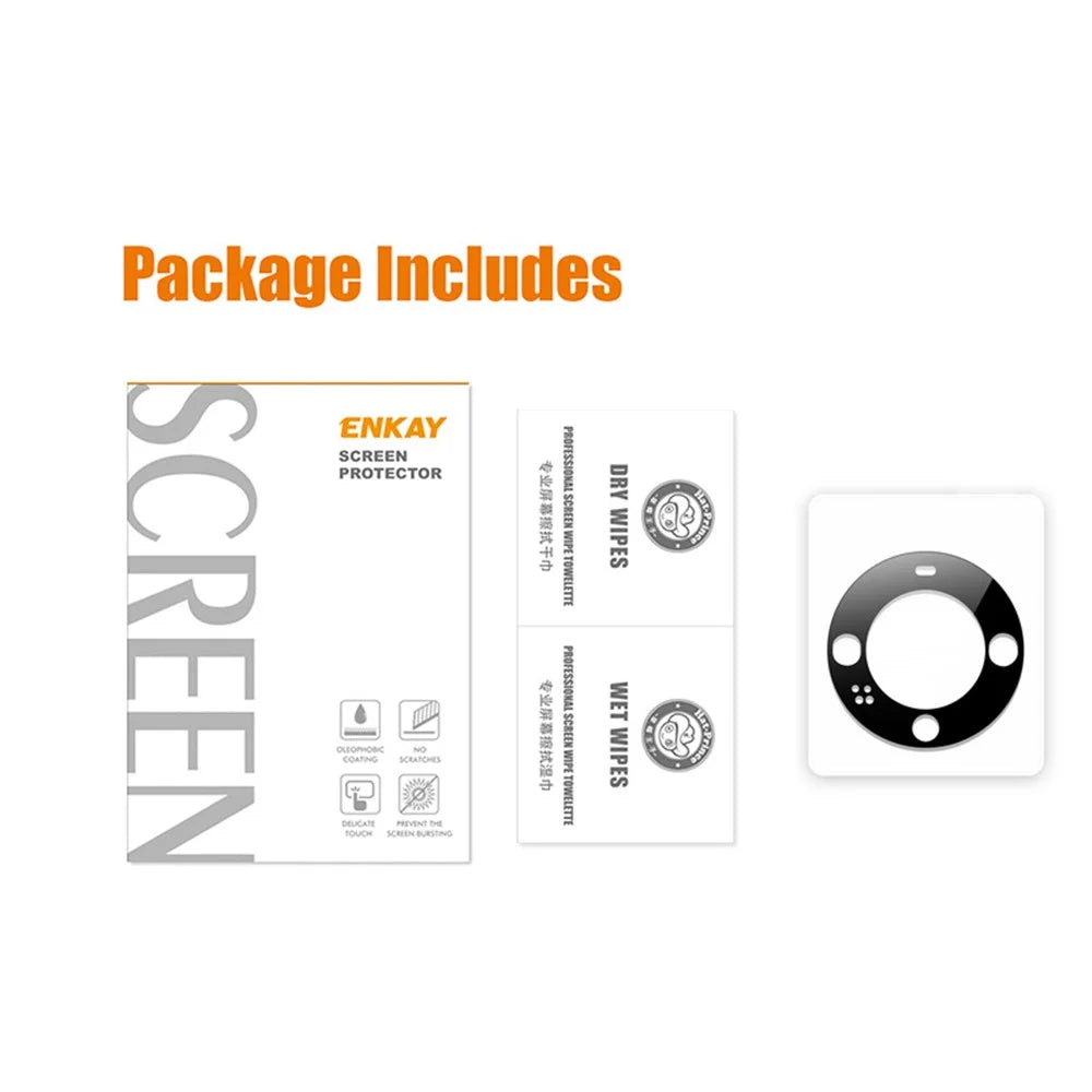 ENKAY HAT-PRINCE for Huawei Mate 60 Camera Lens Protector Silk Printing Tampered Glass Lens Film - 6