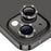 ENKAY HAT PRINCE For iPhone 15  /  15 Plus Camera Lens Protector Glitter Tempered Glass Lens Film - Black - 1