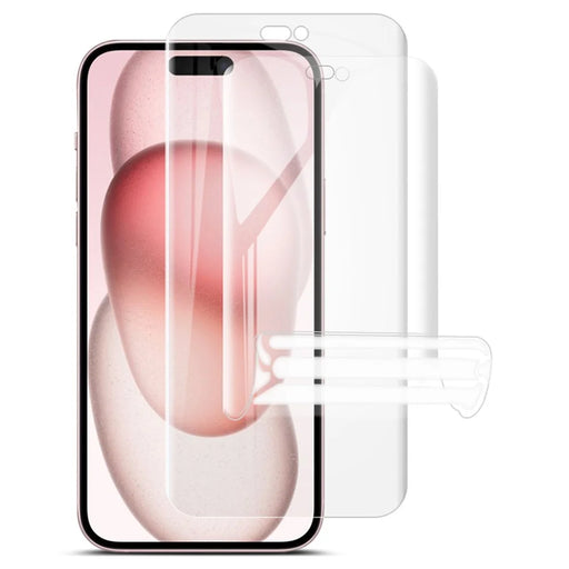 IMAK 2Pcs  /  Set Hydrogel Film III for iPhone 15 Plus TPU Film Ultra Clear Phone Screen Protector - 1