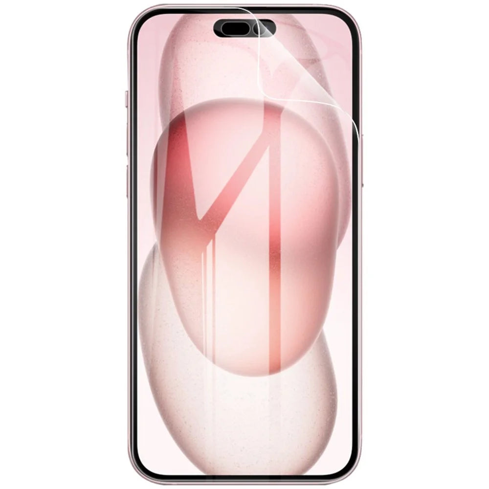 IMAK 2Pcs  /  Set Hydrogel Film III for iPhone 15 Plus TPU Film Ultra Clear Phone Screen Protector - 3