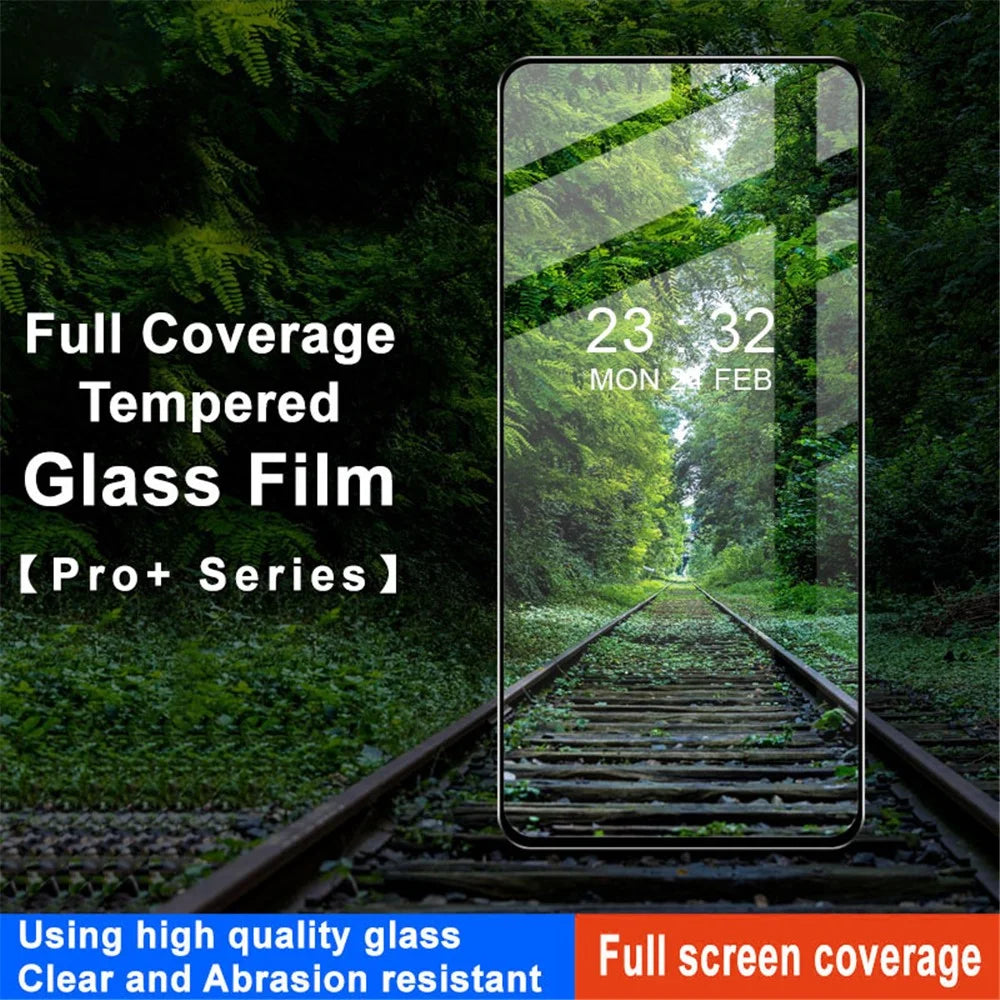IMAK Pro+ Series For Google Pixel 8 Pro Full Screen Protector Dustproof Full Covering Tempered Glass Film - 3