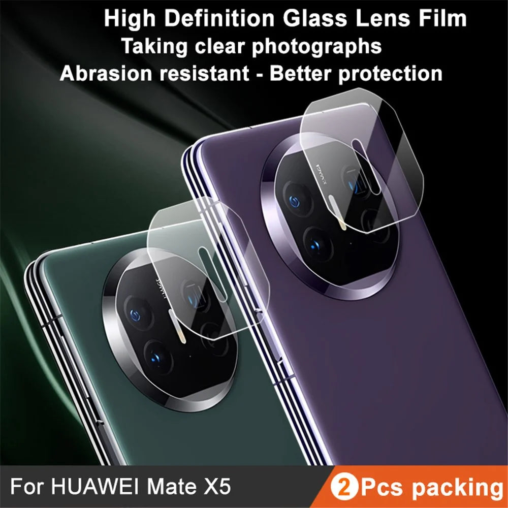 IMAK 2Pcs  /  Set For Huawei Mate X5 Tempered Glass Film Anti-scratch Phone Rear Lens Protector - 2