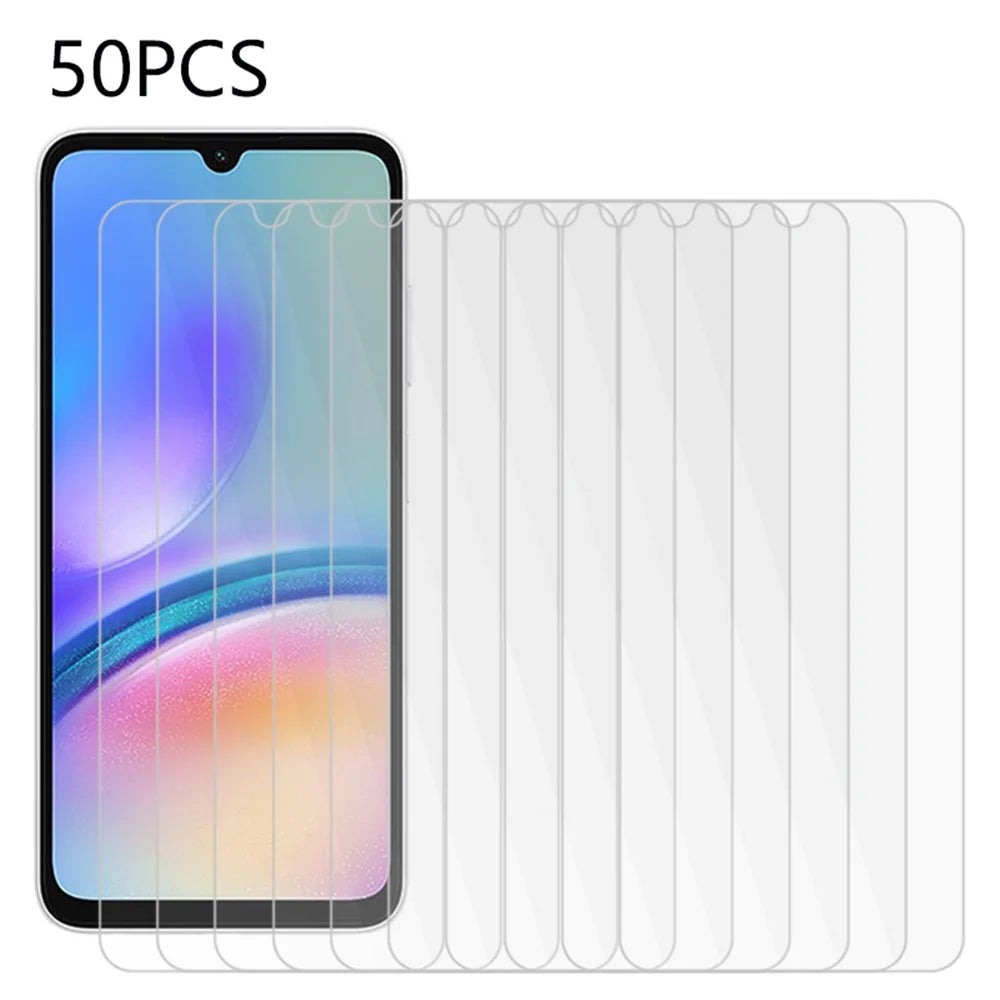 50Pcs for Samsung Galaxy A05s 4G 2.5D Tempered Glass Screen Protector Ultra Clear 0.3mm Anti-Scratch Film - 1
