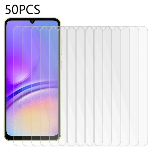 50Pcs for Samsung Galaxy A05 4G Ultra Clear 0.3mm Film 2.5D Tempered Glass Screen Protector - 1