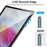 For Samsung Galaxy Tab A11+ / A9+ Screen Protector Full Coverage 2.5D Straight Edge Tempered Glass Film - 4