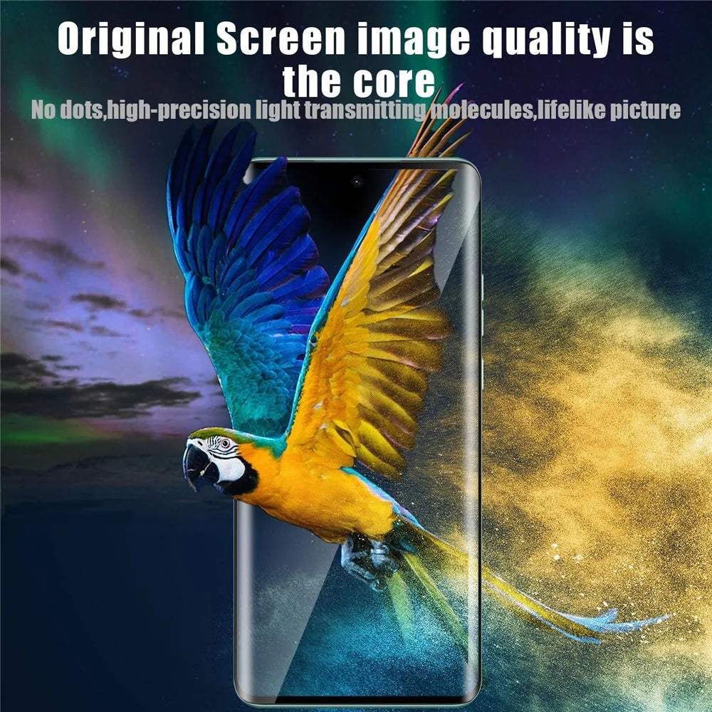 For Motorola Edge 40 Neo 5G 3D Curved Screen Protector Side Glue Touch Sensitive Tempered Glass Film - 5