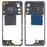 For Xiaomi Redmi Note 11S 5G OEM Middle Housing Plate Frame Part (without Logo) - Black - 1