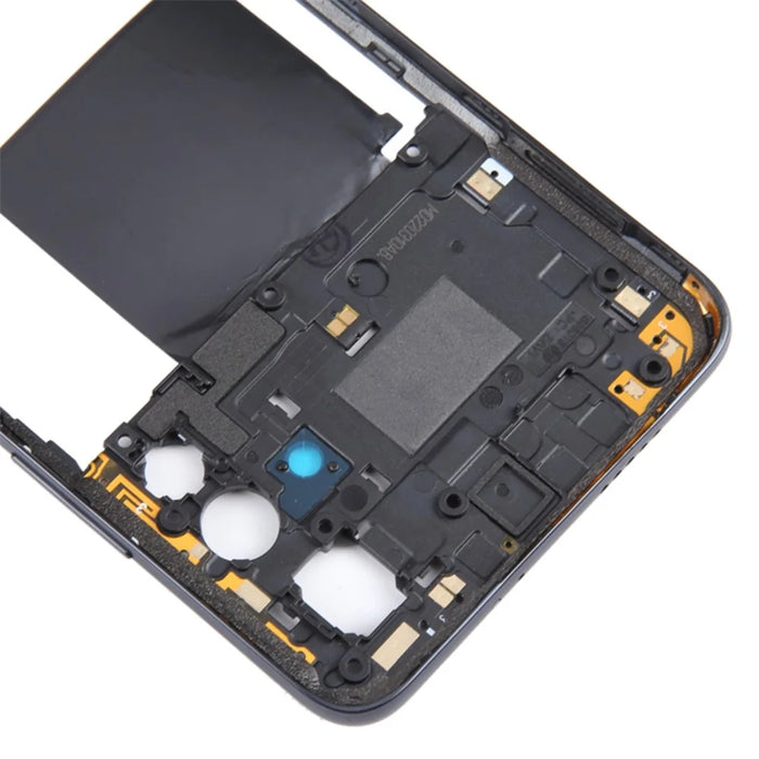 For Xiaomi Redmi Note 11S 5G OEM Middle Housing Plate Frame Part (without Logo) - Black - 4