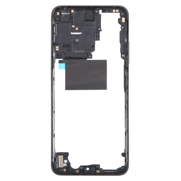 For Xiaomi Redmi Note 12S 4G OEM Middle Housing Plate Frame Part (without Logo) - Black - 2