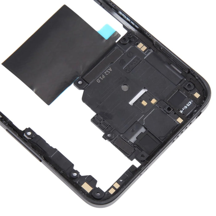 For Xiaomi Redmi Note 12S 4G OEM Middle Housing Plate Frame Part (without Logo) - Black - 5