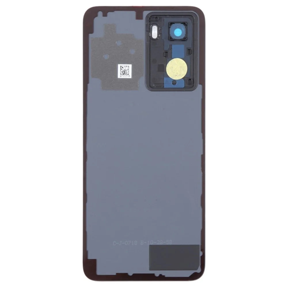 For OnePlus Nord N20 SE 4G CPH2469 OEM Phone Battery Housing with Adhesive Sticker + Camera Lens Cover - Blue - 3