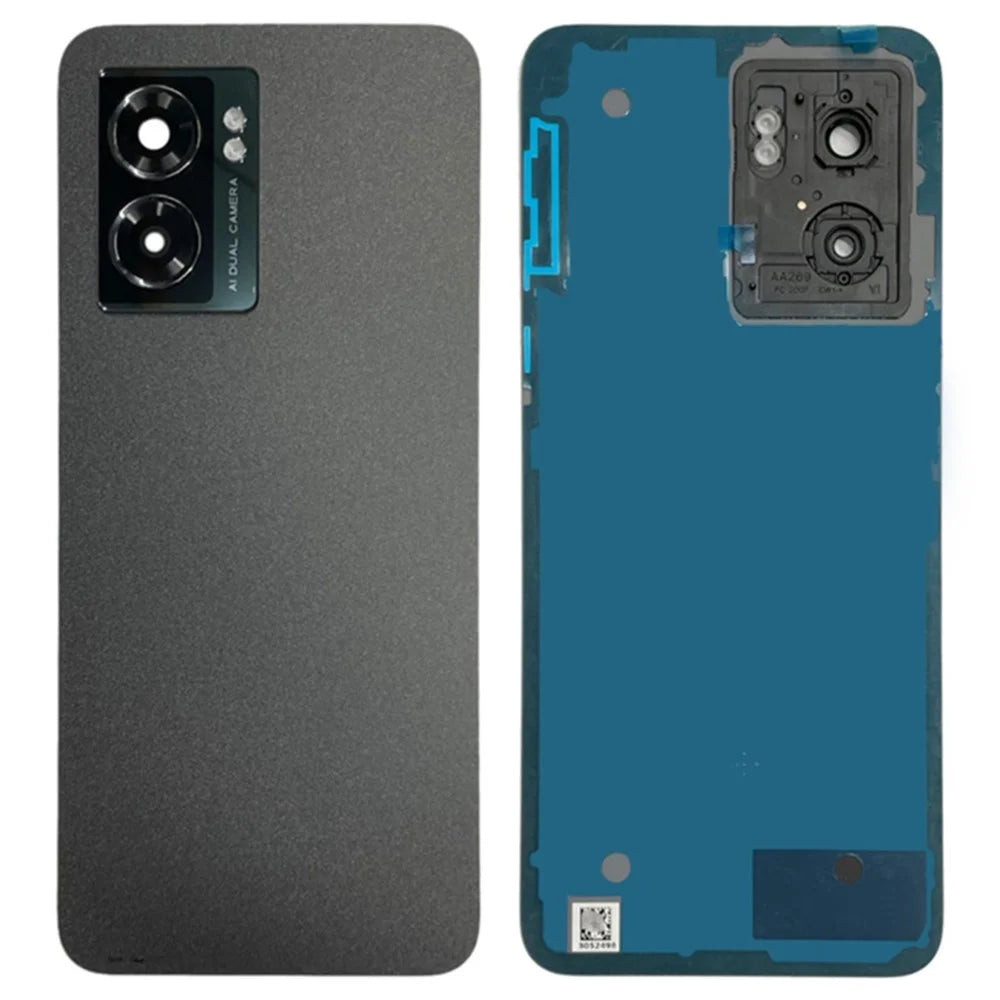 For OnePlus Nord N300 5G CPH2389 OEM Battery Housing with Adhesive Sticker and Camera Lens Cover - Black - 1
