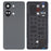For OnePlus Ace 2V PHP110 OEM Cellphone Battery Housing with Adhesive Sticker + Camera Lens Cover - Black - 1