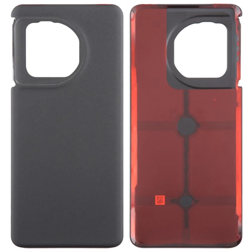 For OnePlus 11 5G PHB110, CPH2449, CPH2447, CPH2451 OEM Battery Housing with Adhesive Sticker - Black - 1