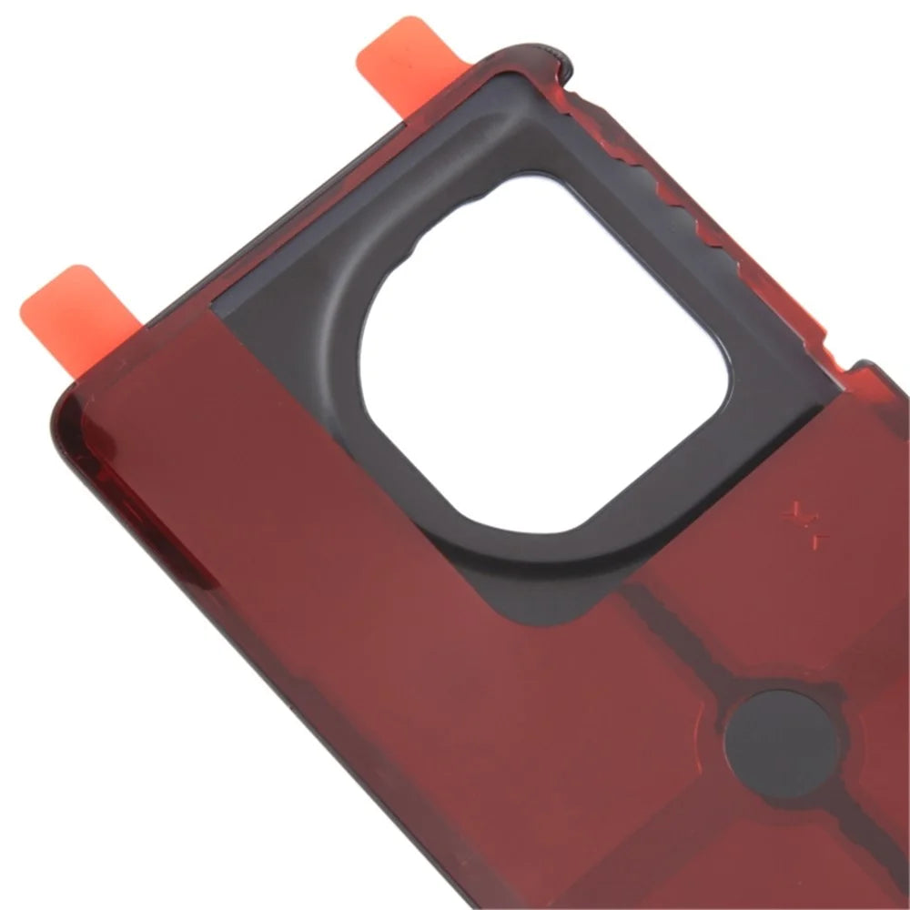 For OnePlus 11 5G PHB110, CPH2449, CPH2447, CPH2451 OEM Battery Housing with Adhesive Sticker - Black - 5