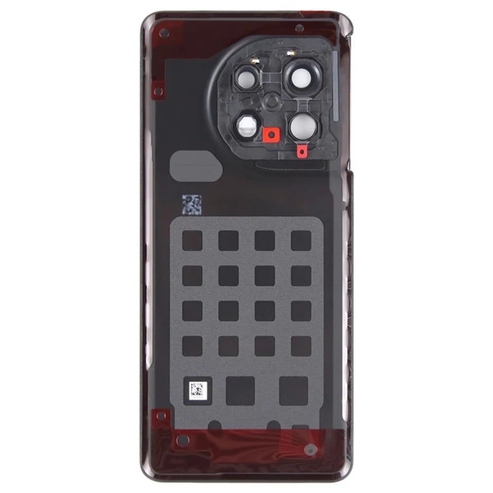 For OnePlus 11 5G PHB110 CPH2449 CPH2447 CPH2451 OEM Battery Housing with Adhesive Sticker + Lens Cover - Black - 3