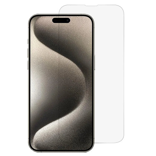 For iPhone 15 Pro Screen Protector Ultra Clear High Aluminium-silicon Glass Anti-fingerprint Film - 1