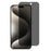 For iPhone 15 Screen Protector 0.3mm Arc Edge Tempered Glass Anti-spy Full Screen Protection Film - 1