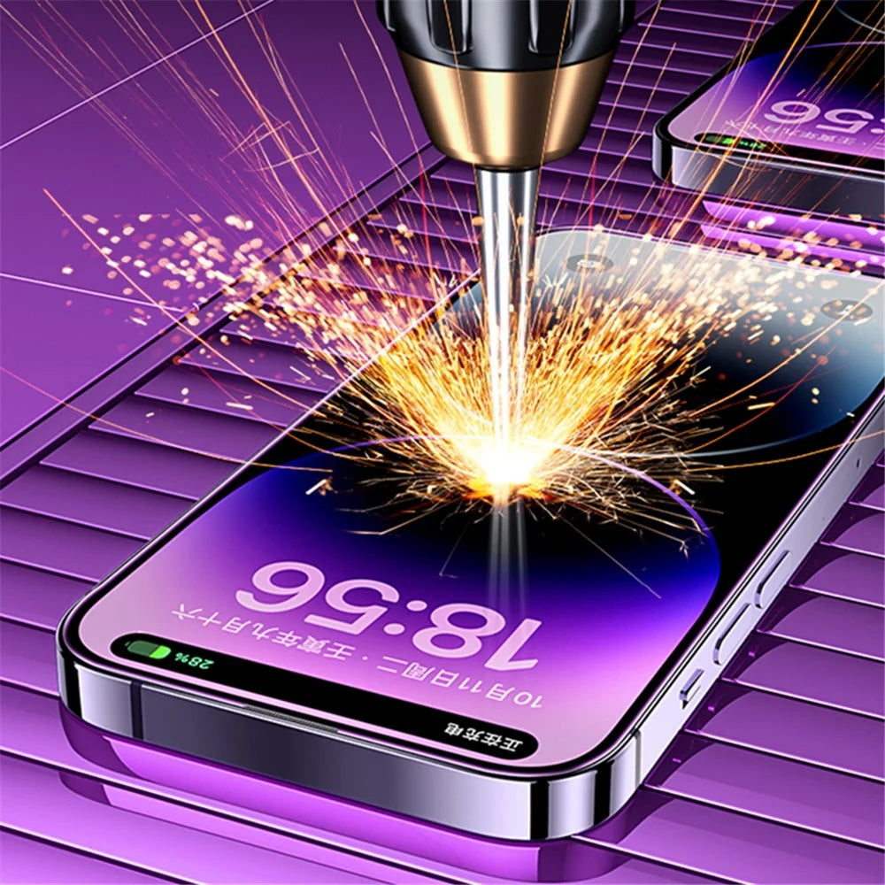 WEKOME KingKong Series 9D Arc Corning Gorilla Glass Film for iPhone 15 HD Tempered Glass Screen Protector - 4