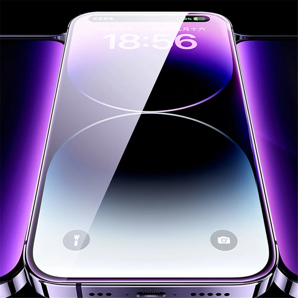 WEKOME KingKong Series 9D Arc Corning Gorilla Glass Film for iPhone 15 HD Tempered Glass Screen Protector - 7