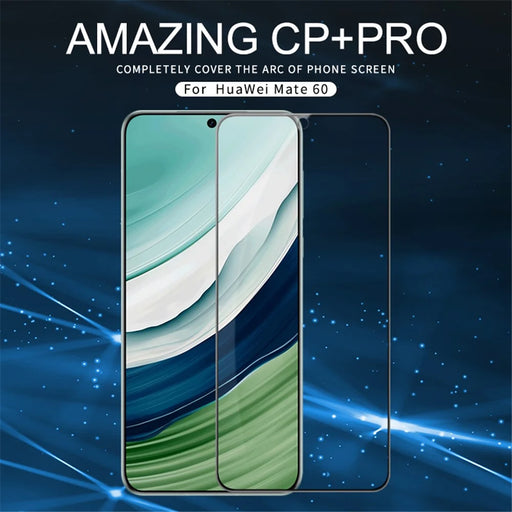 NILLKIN CP+PRO For Huawei Mate 60 AGC Glass Screen Protector Full Cover Ultra Clear Screen Film - 2