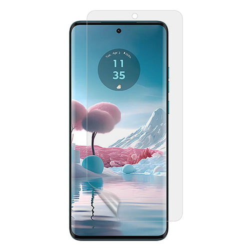 For Motorola Edge 40 Neo 5G Screen Protector Crystal Clear PET Phone Screen Film - 1