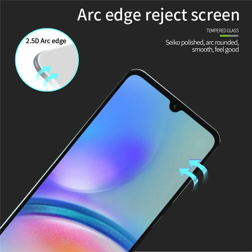 MOFI For Samsung Galaxy A05 4G JK Tempered Glass Film Series-1 Full Glue HD Clear Screen Protector - 6
