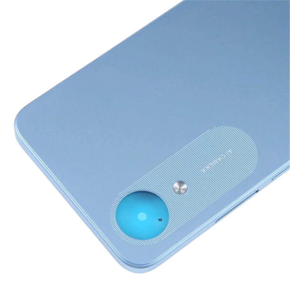 For Oppo A17k 4G Battery Housing Back Cover Replacement Part - Blue - 5