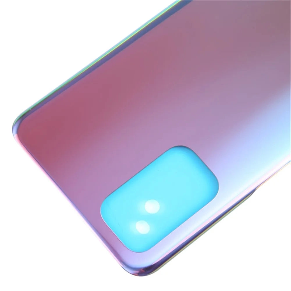 For Oppo A54 5G / A74 5G Battery Housing Back Cover Replacement Part - Gradient Purple - 4
