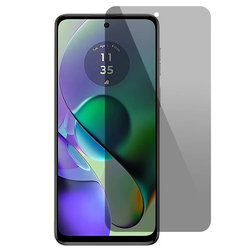 For Motorola Moto G54 5G Anti-spy Film Full Covering Tempered Glass Phone Screen Protector - 1