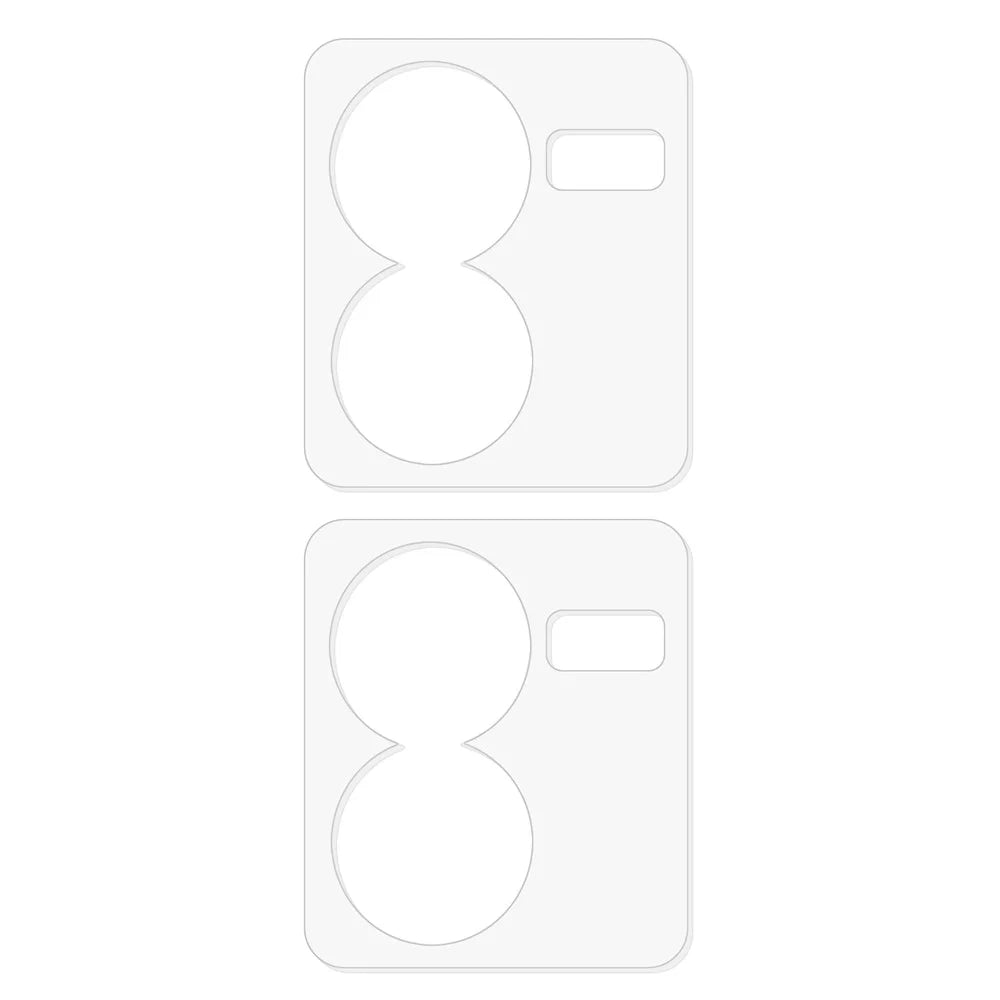 2Pcs For vivo iQOO Z8x 5G / iQOO Z8 (China) 5G Camera Lens Protector Tempered Glass 3D Arc Edge Rear Lens Film - 2