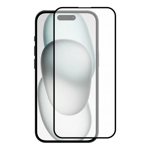 RURIHAI For iPhone 15 Plus AG Matte Screen Protector 0.26mm 2.5D Arc Edge High Aluminum-silicon Glass Film - 1