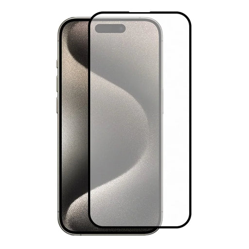 RURIHAI For iPhone 15 Pro Anti-explosion 0.26mm 2.5D AG Matte Screen Protector High Aluminum-silicon Glass Film - 1