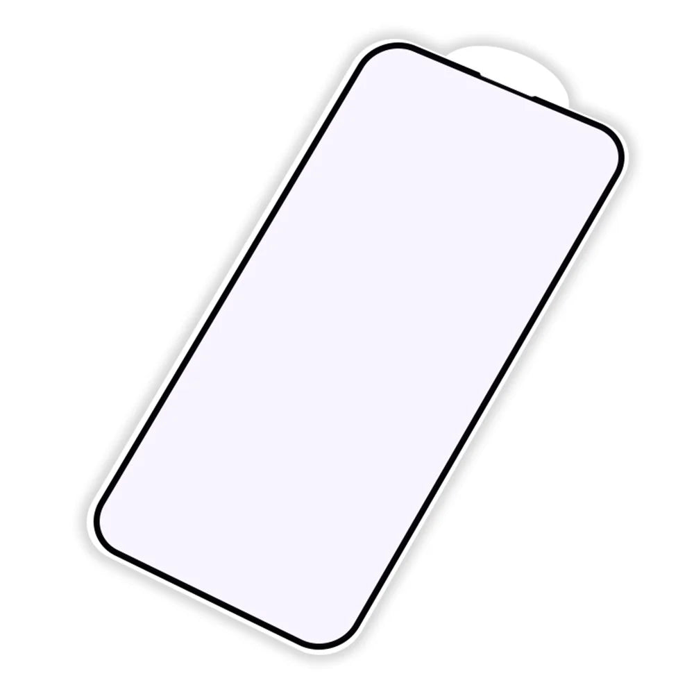 RURIHAI For iPhone 15 Pro Max Anti-Blue-Ray Screen Protector 0.26mm 2.5D Tempered Glass Film - 3