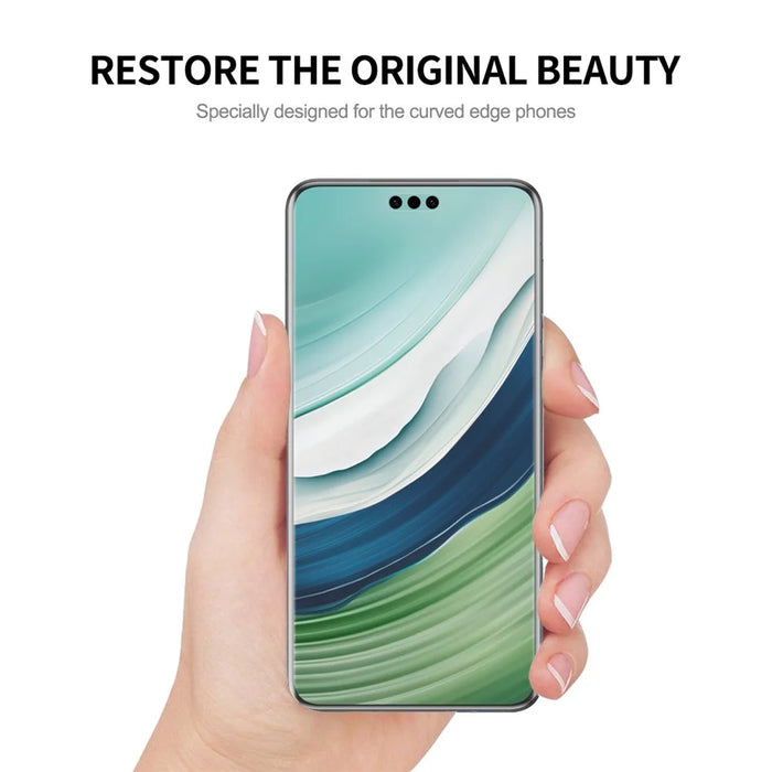ENKAY HAT PRINCE For Huawei Mate 60 Pro / 60 Pro+ 3D Curved Screen Protector Hot Bending High Transparency PET Film - 3