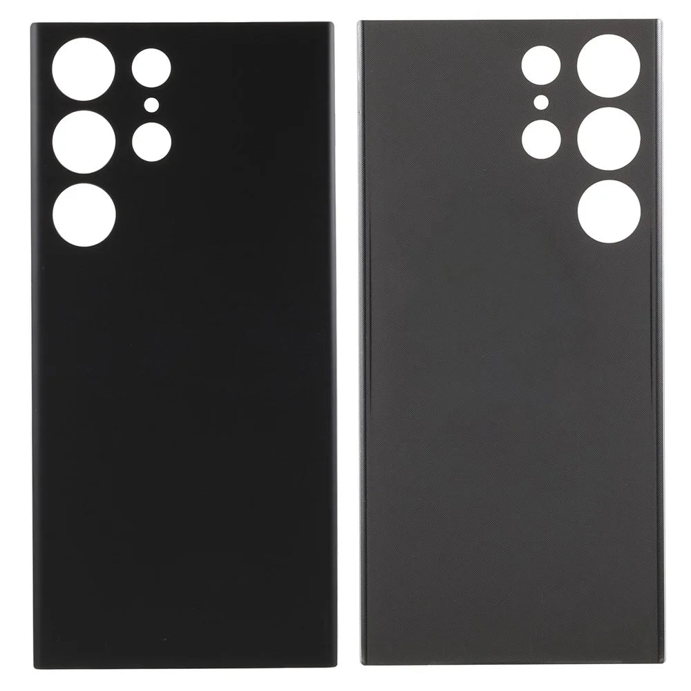For Samsung Galaxy S23 Ultra S918 Back Battery Housing Cover Replacement (without Logo) - Black - 1