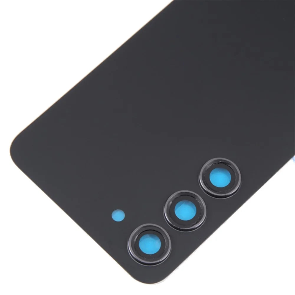 For Samsung Galaxy S23 S911 Battery Housing with Adhesive Sticker + Camera Lens Cover (without Logo) - Black - 4
