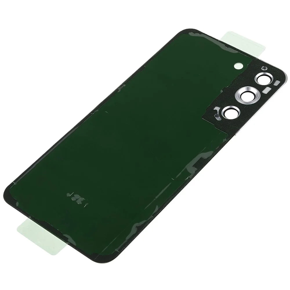 For Samsung Galaxy S22 5G S901 Battery Housing with Adhesive Sticker + Lens Cover Spare Part (without Logo) - Blue - 5