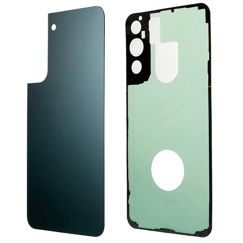 For Samsung Galaxy S22+ 5G S906 Battery Housing Cover with Adhesive Sticker Replacement Parts (without Logo) - Green - 1