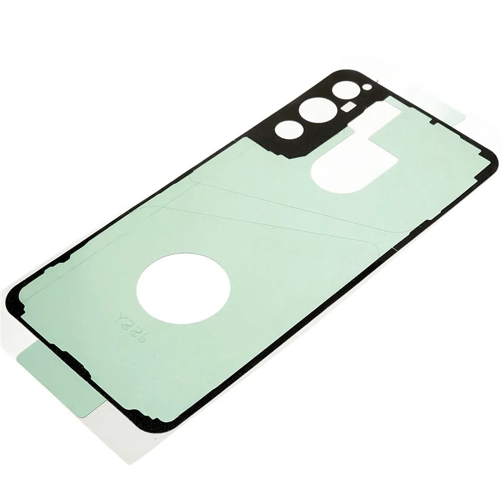 For Samsung Galaxy S22+ 5G S906 Battery Housing Cover with Adhesive Sticker Replacement Parts (without Logo) - Green - 7
