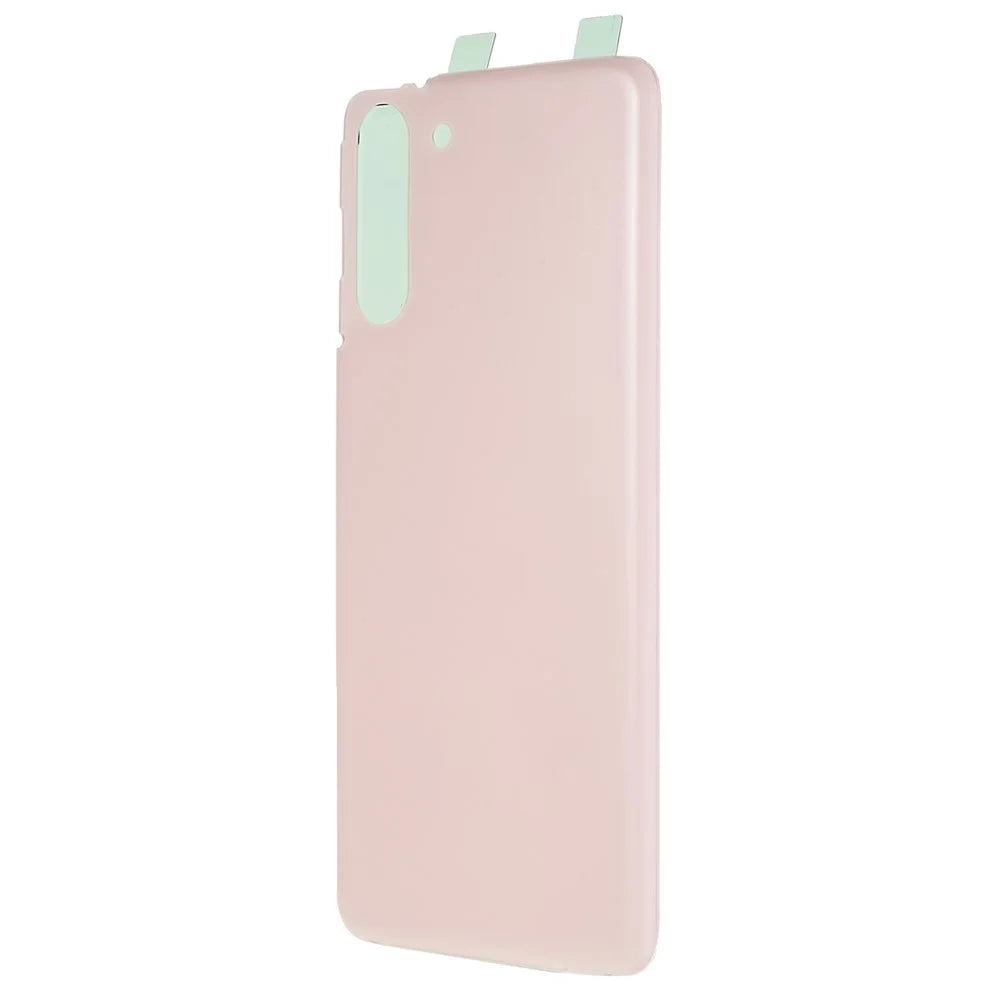For Samsung Galaxy S21 5G G991 Battery Housing Cover with Adhesive Sticker Repair Parts (without Logo) - Pink - 2