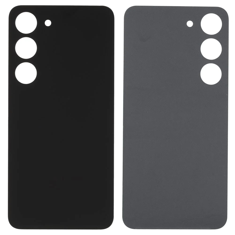 For Samsung Galaxy S23 S911 Back Battery Housing Cover Phone Replacement Part (without Logo) - Black - 1